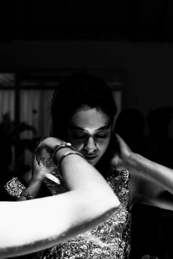 portrait of model & designer liz