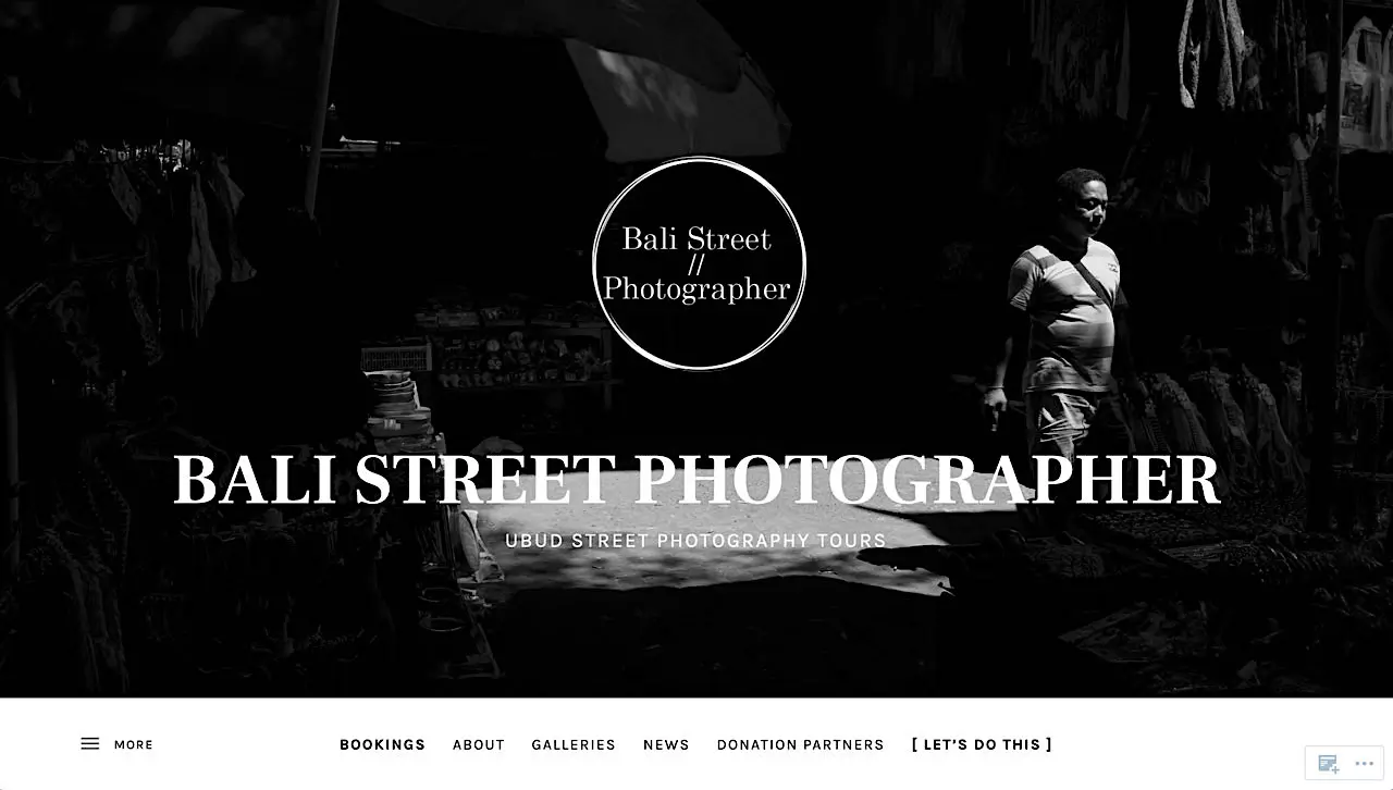 website design by freelance web developer mark l chaves bali indonesia