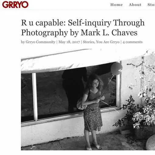 mark’s interview with photographer Idan Golko published on Grryo.com by freelance writer mark l chaves